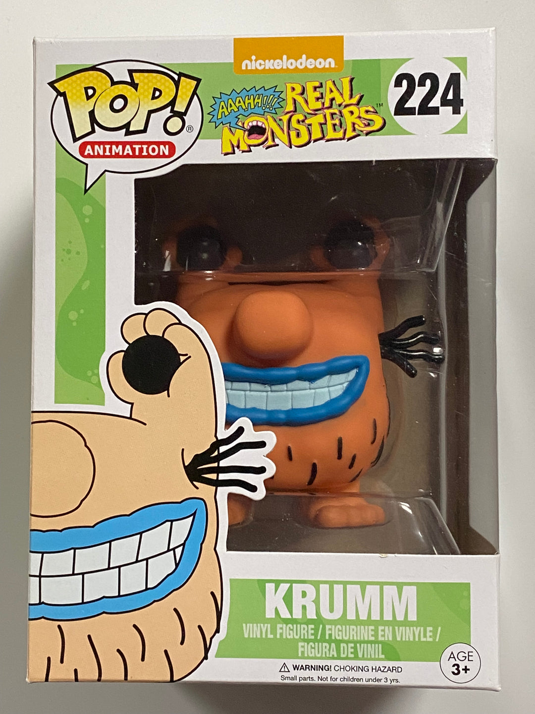 Funko Pop! Krumm #224 Aaahh!!! Real Monsters FP62826