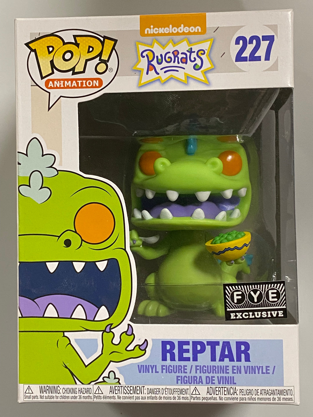 Funko Pop! Reptar #227 FYE Exclusive Rugrats FP62826