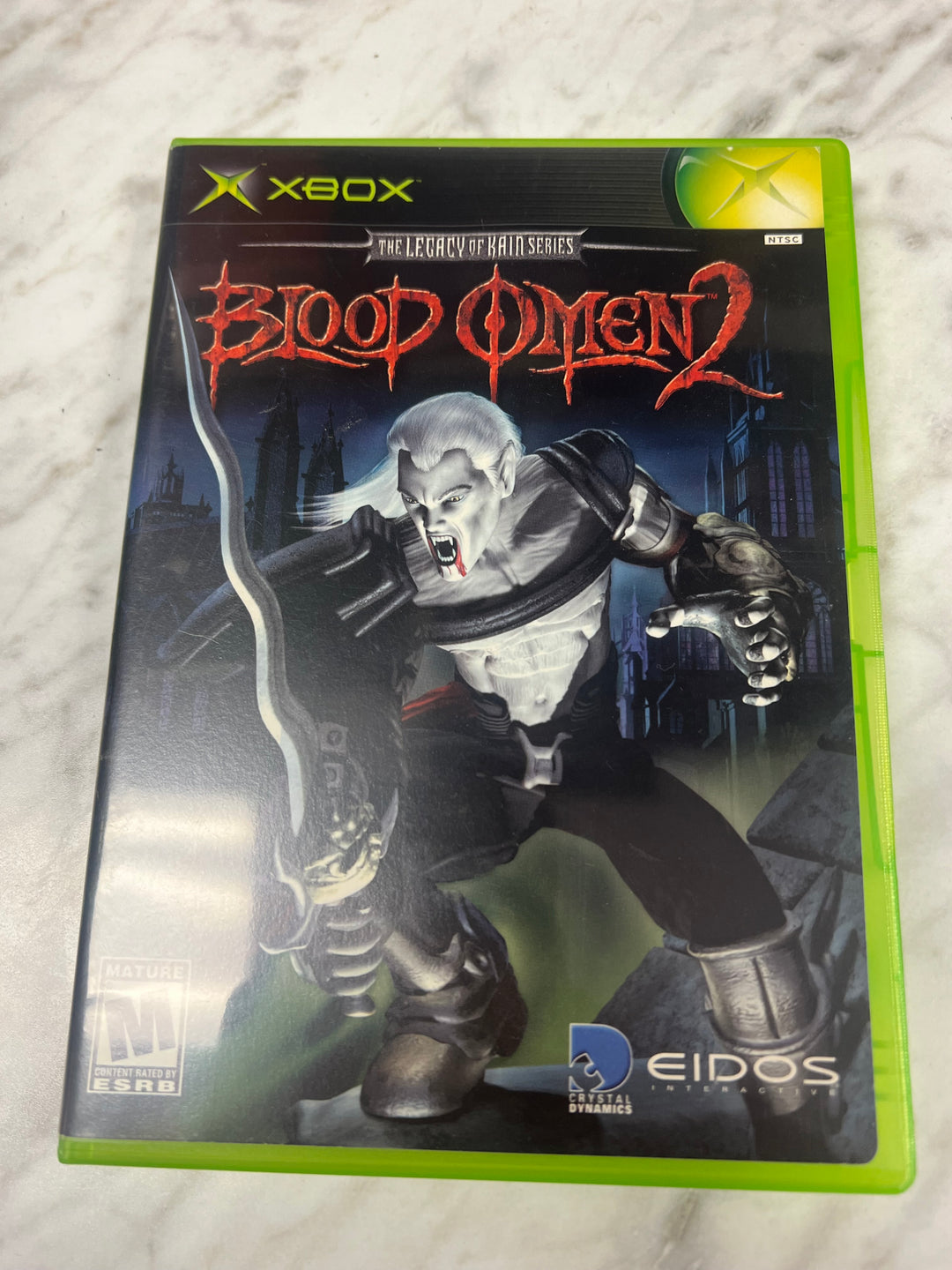 Blood Omen 2 for Original Microsoft Xbox Case ONLY CO92524