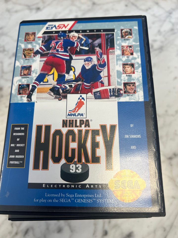 NHLPA Hockey 93 - Sega Genesis G71725