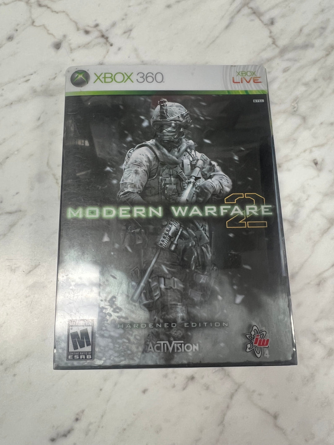 Call of Duty Modern Warfare 2 Hardened Edition Xbox 360 Case and manual ONLY CO92524