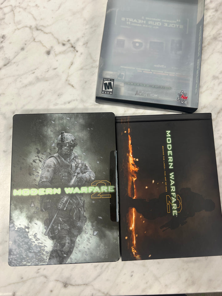 Call of Duty Modern Warfare 2 Hardened Edition Xbox 360 Case and manual ONLY CO92524