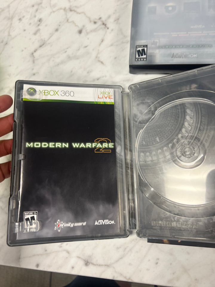 Call of Duty Modern Warfare 2 Hardened Edition Xbox 360 Case and manual ONLY CO92524