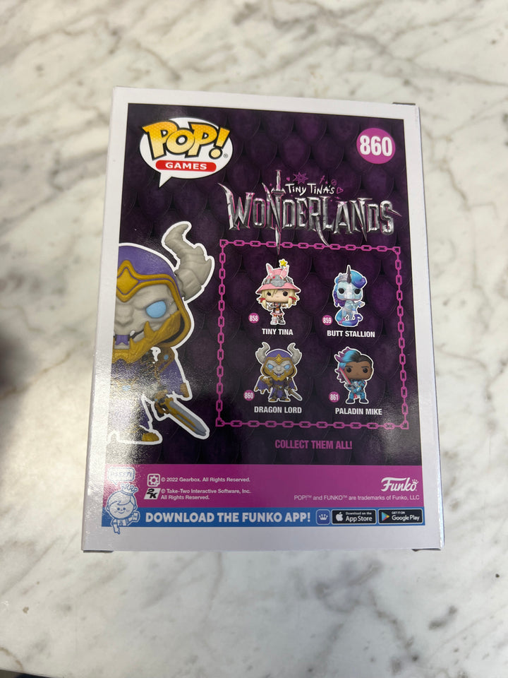 Funko Pop! Dragon Lord #860 Tiny Tina's Wonderlands FP1231