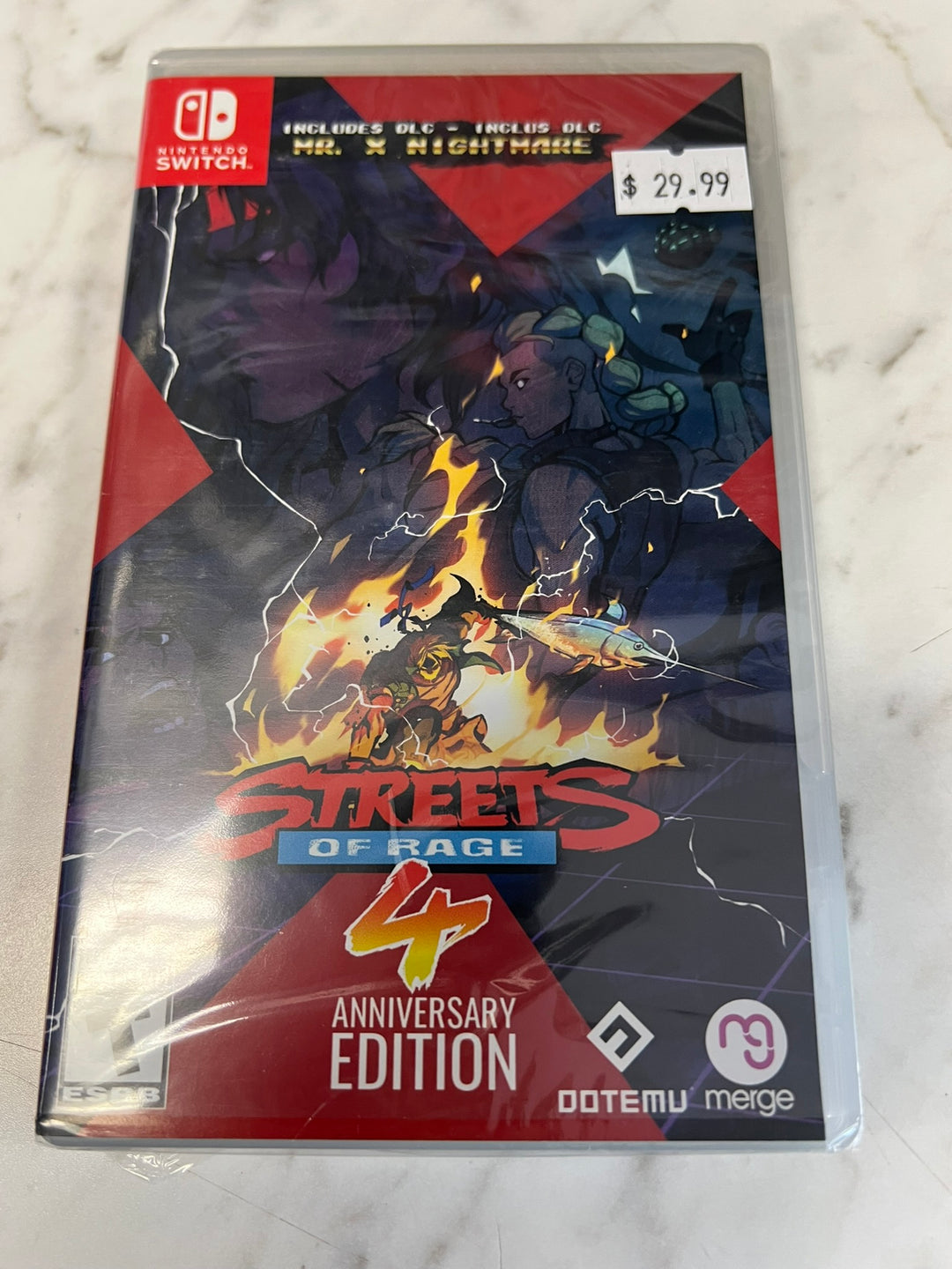 Streets of Rage 4 Anniversary Edition - Nintendo Switch DS82326