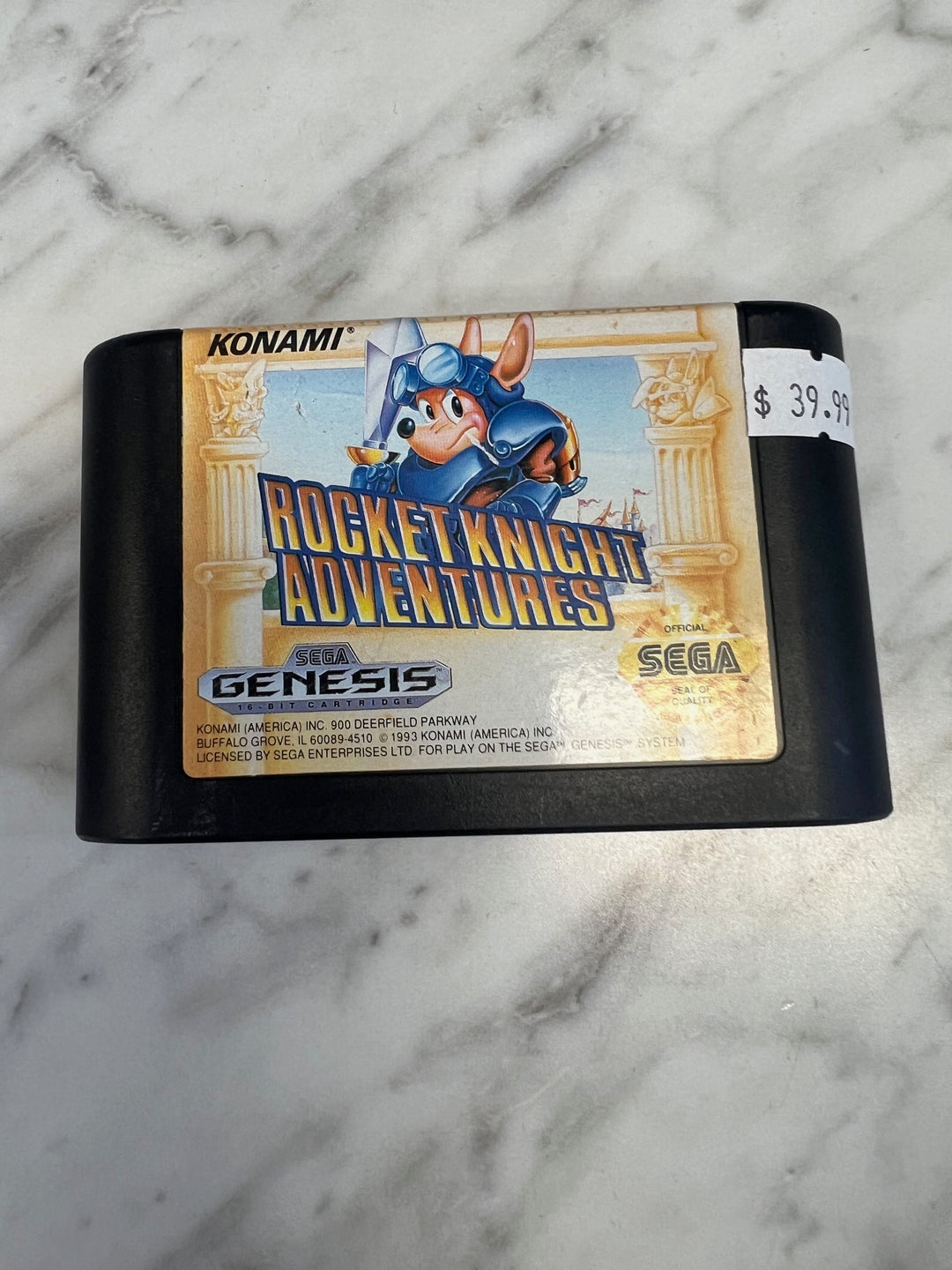 Rocket Knight Adventures - Sega Genesis G71725