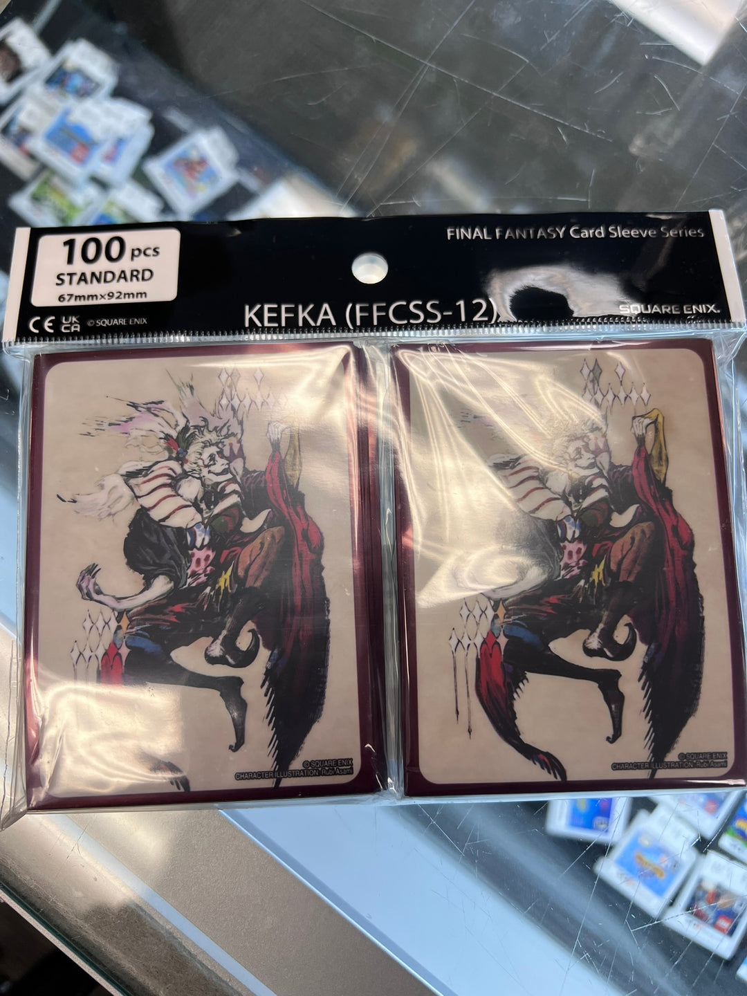 Official Square Enix Final Fantasy Card Sleeves - Kefka FFCSS-12 (100 Pack) NA21826
