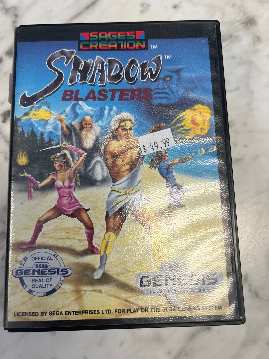 Shadow Blasters - Sega Genesis G71725