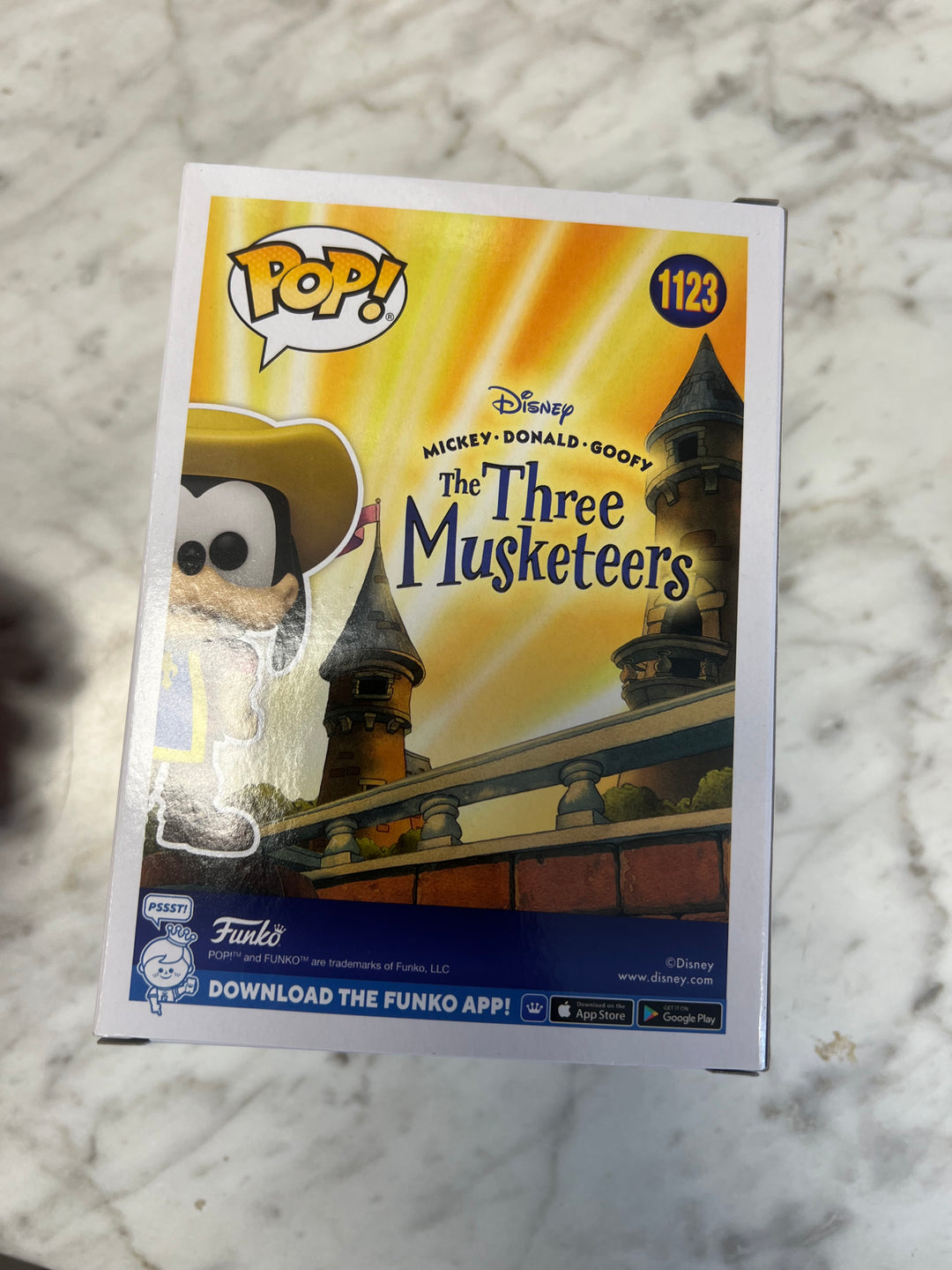 Funko Pop! Goofy #1123 Disney The Three Musketeers FP1231