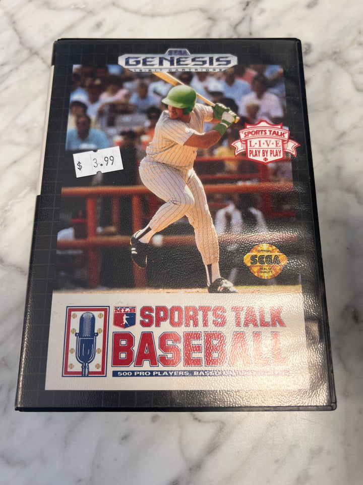 Sports Talk Baseball - Sega Genesis G71725