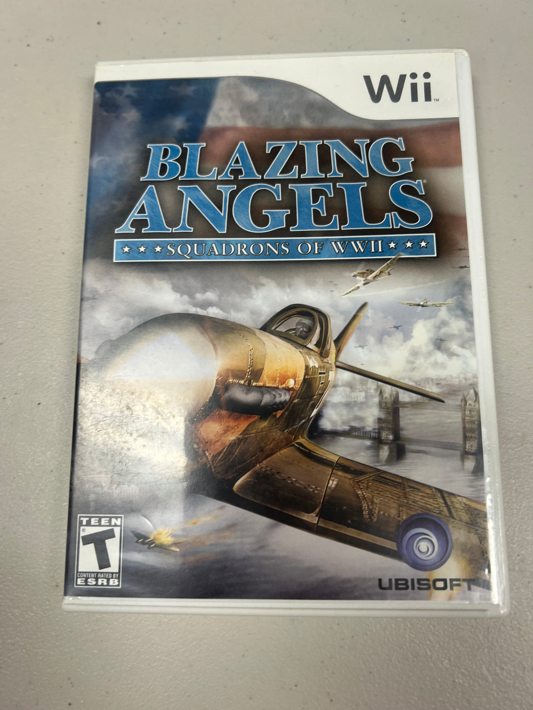 Blazing Angels Squadrons of WWII for Nintendo Wii in case!              UD92024