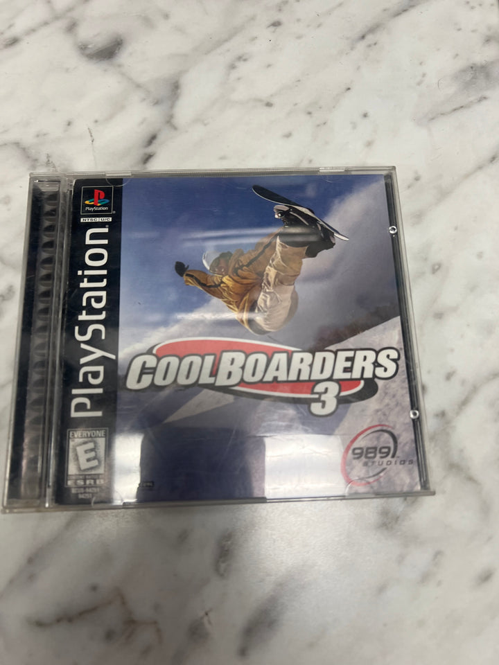 Cool Boarders 3 for Playstation PS1 Case and manual ONLY CO92524