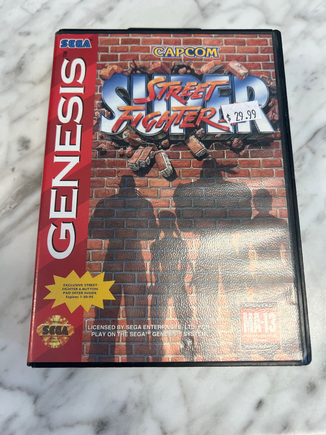 Super Street Fighter II - Sega Genesis G71725