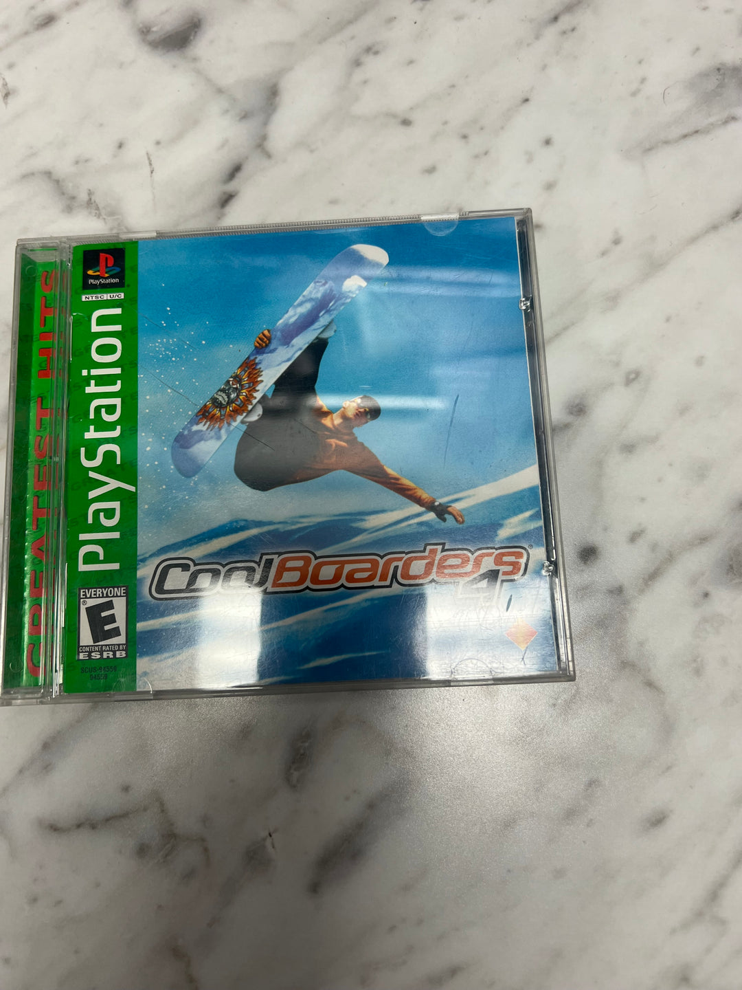 Cool Boarders 4 for Playstation PS1 Case and manual ONLY CO92524