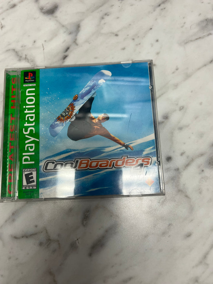 Cool Boarders 4 for Playstation PS1 Case and manual ONLY CO92524