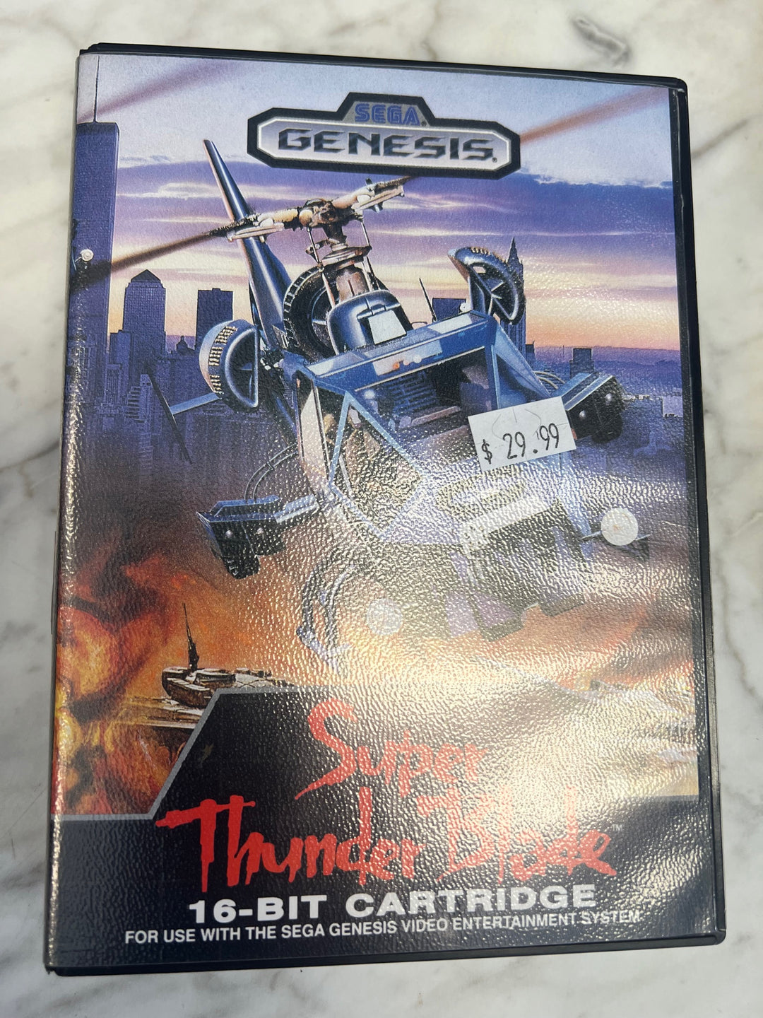 Super Thunder Blade - Sega Genesis G71725