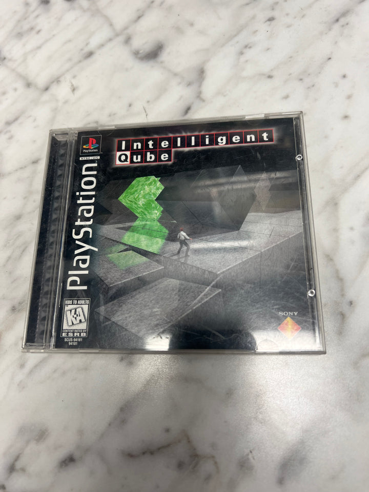 Intelligent Qube for Playstation PS1 Case and manual ONLY CO92524