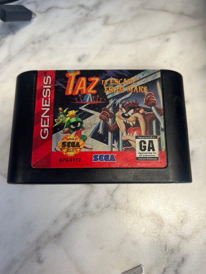 Taz in Escape from Mars - Sega Genesis G71725