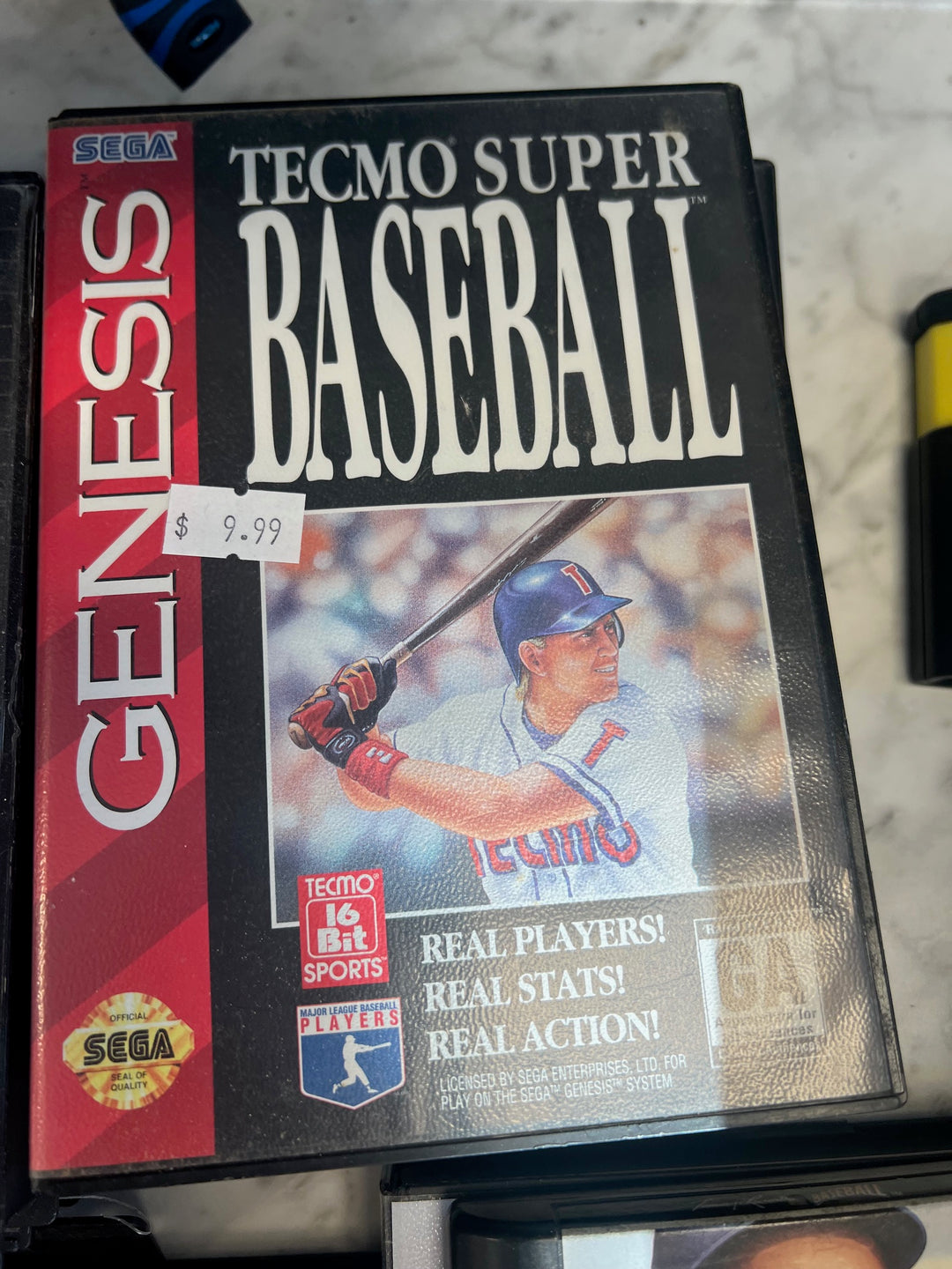 Tecmo Super Baseball - Sega Genesis G71725