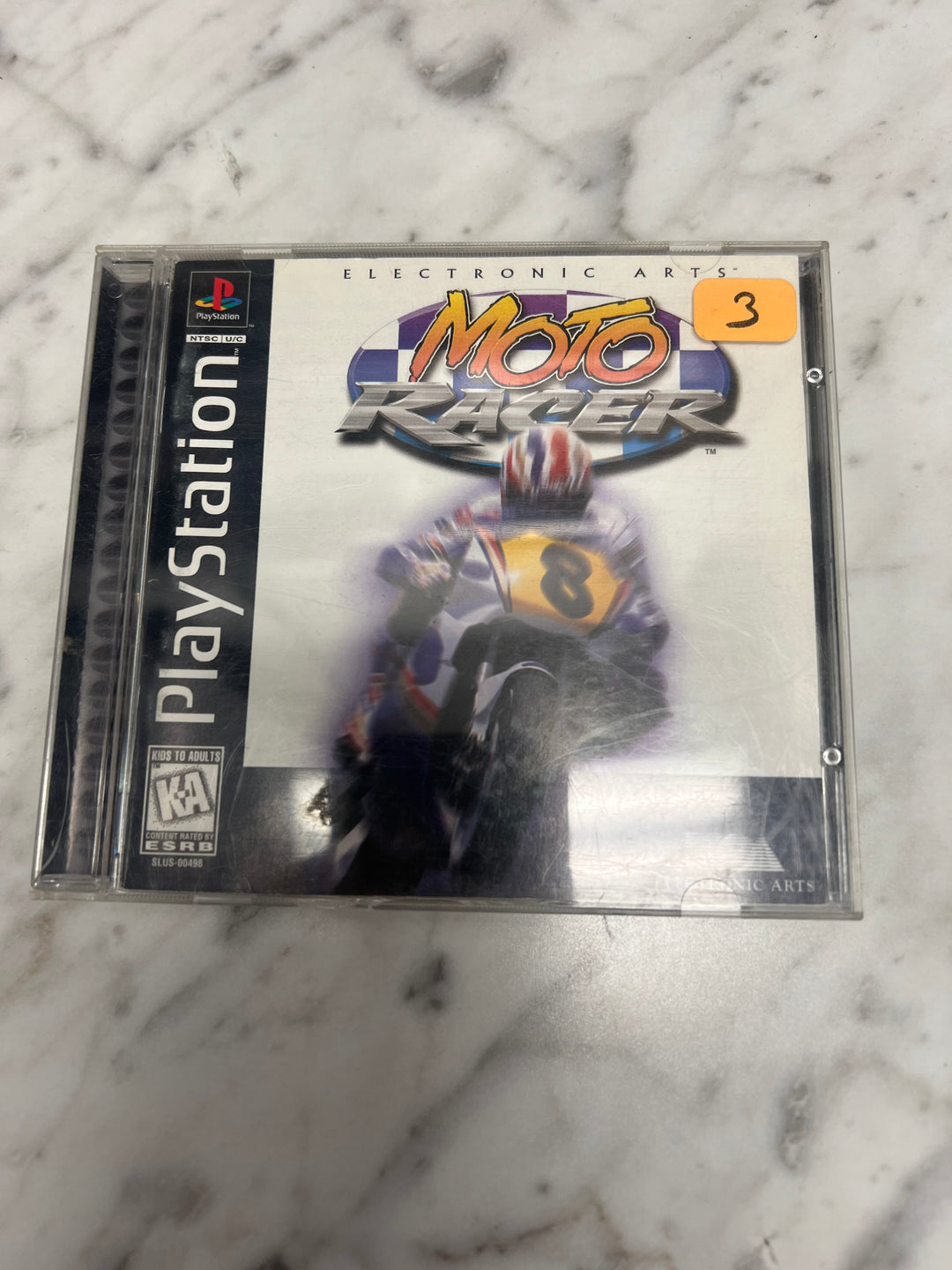 Moto Racer for Playstation PS1 Case and manual ONLY CO92524