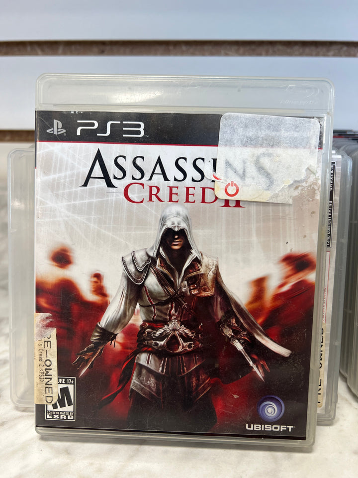 Assassin's Creed II 2 for Sony Playstation 3 PS3 in case. Tested and Working.     DO61224