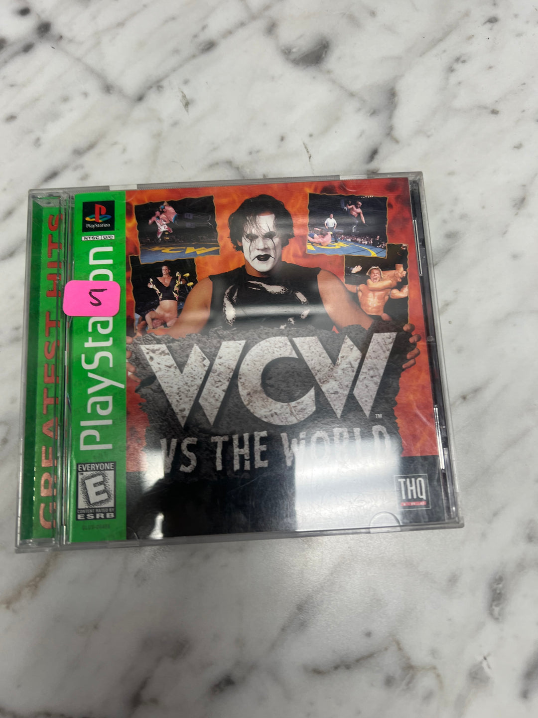 WCW vs the World for Playstation PS1 Case and manual ONLY CO92524