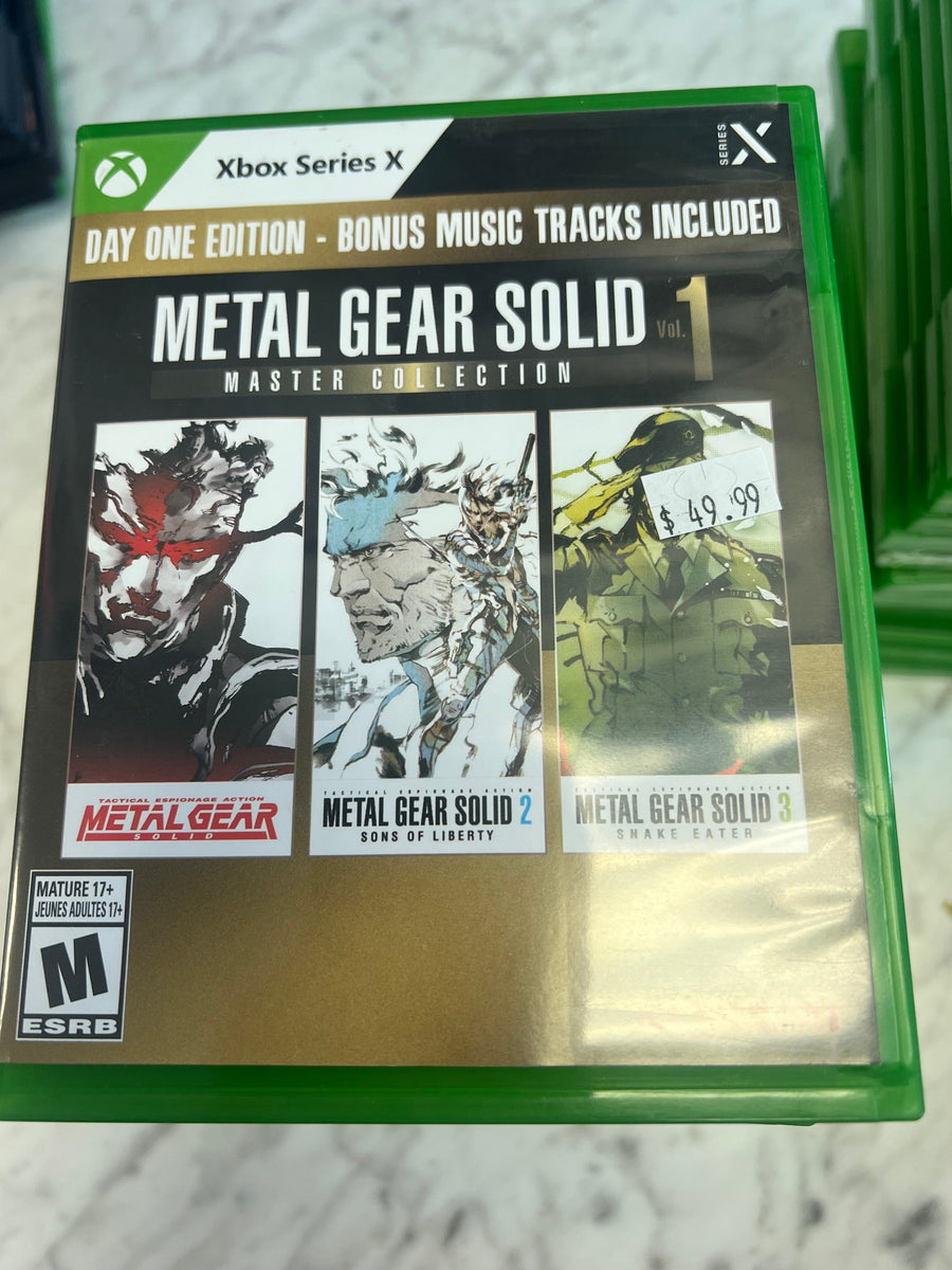 metal gear solid xbox one collection Metal Gear Solid 1 Master Collection Vol. 1