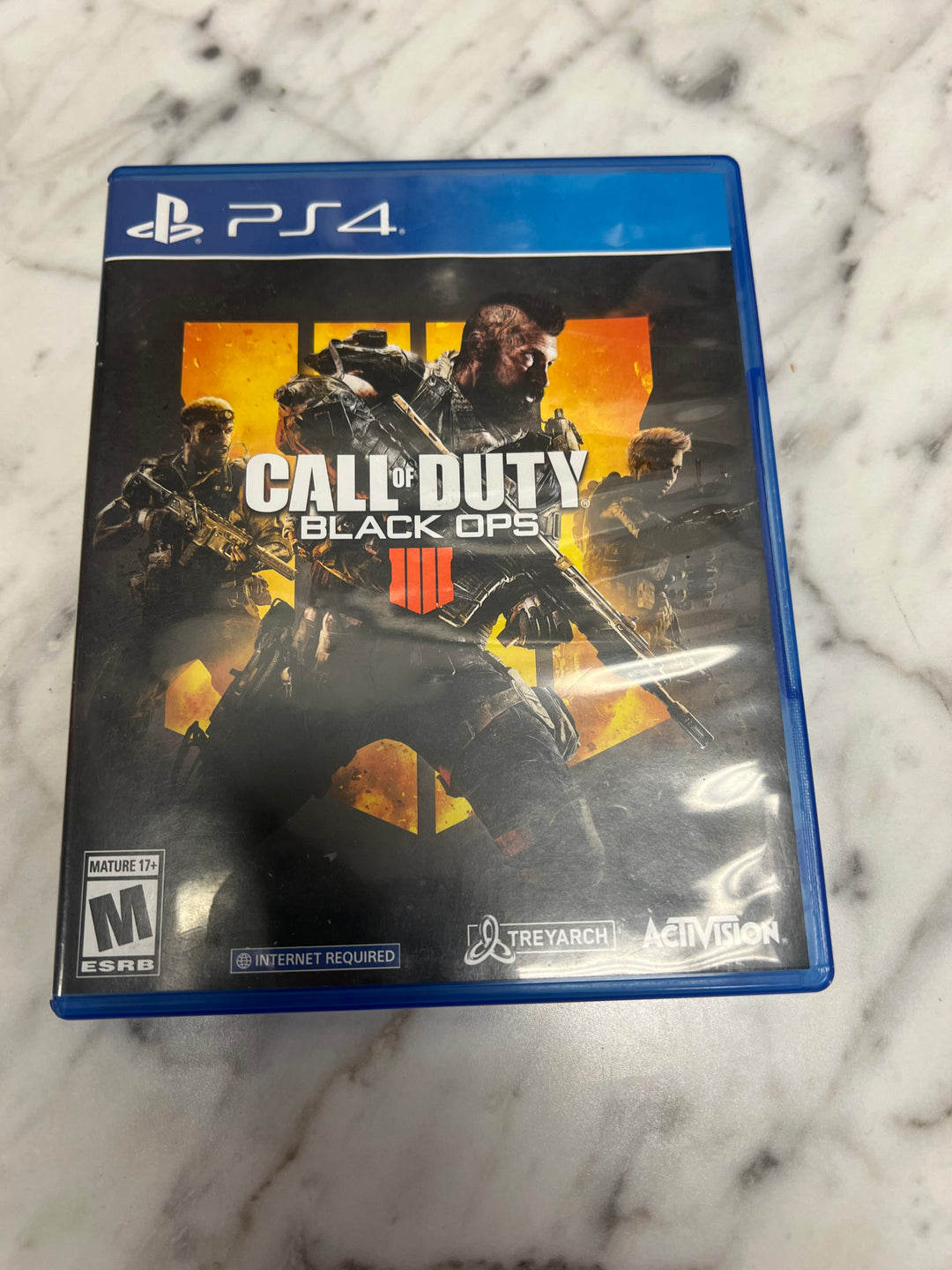 Call of Duty Black Ops IIII 4 for Playstation 4 PS4 Case ONLY CO92524