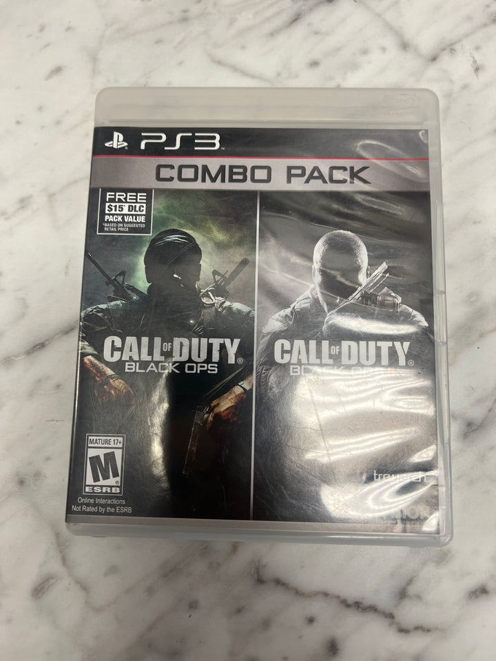 Call of Duty Combo Pack PS3 Playstation 3 Case and Manual ONLY CO111424