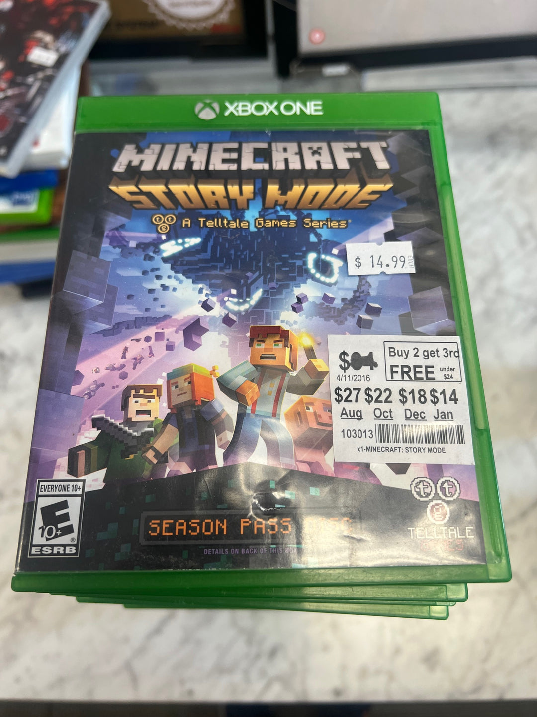 Minecraft: Story Mode - Xbox One O42325