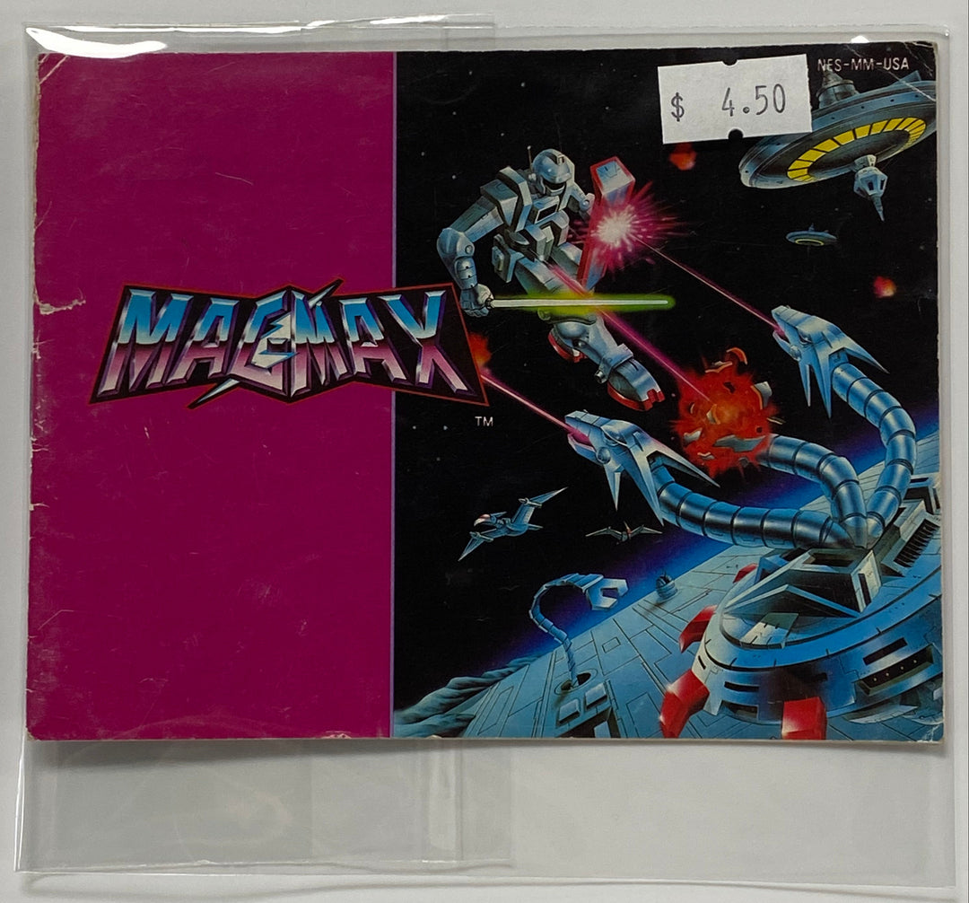 Magmax NES-MM-USA NES MANUAL ONLY MO7226