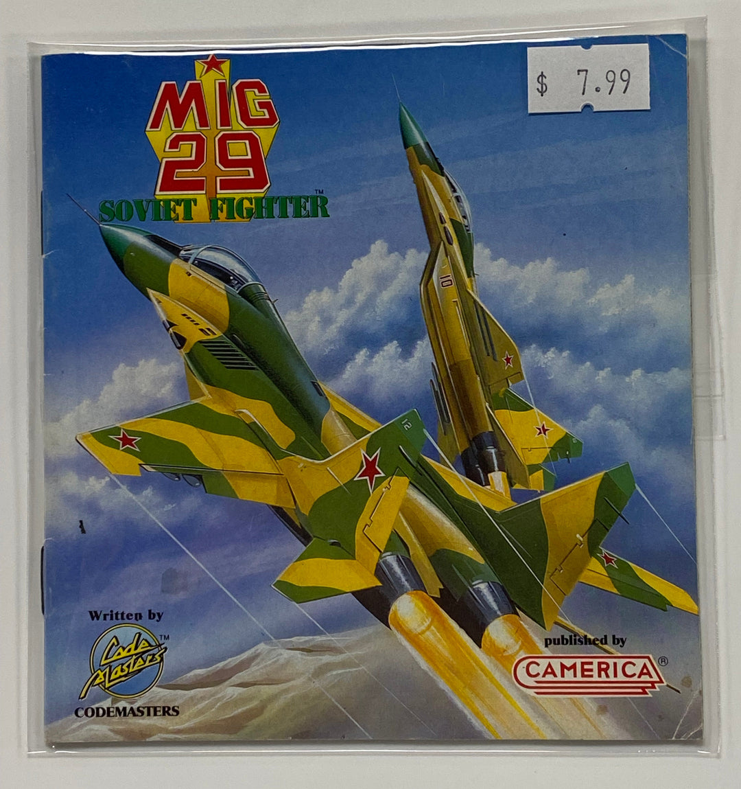 MIG-29: Soviet Fighter NES MANUAL ONLY MO7226
