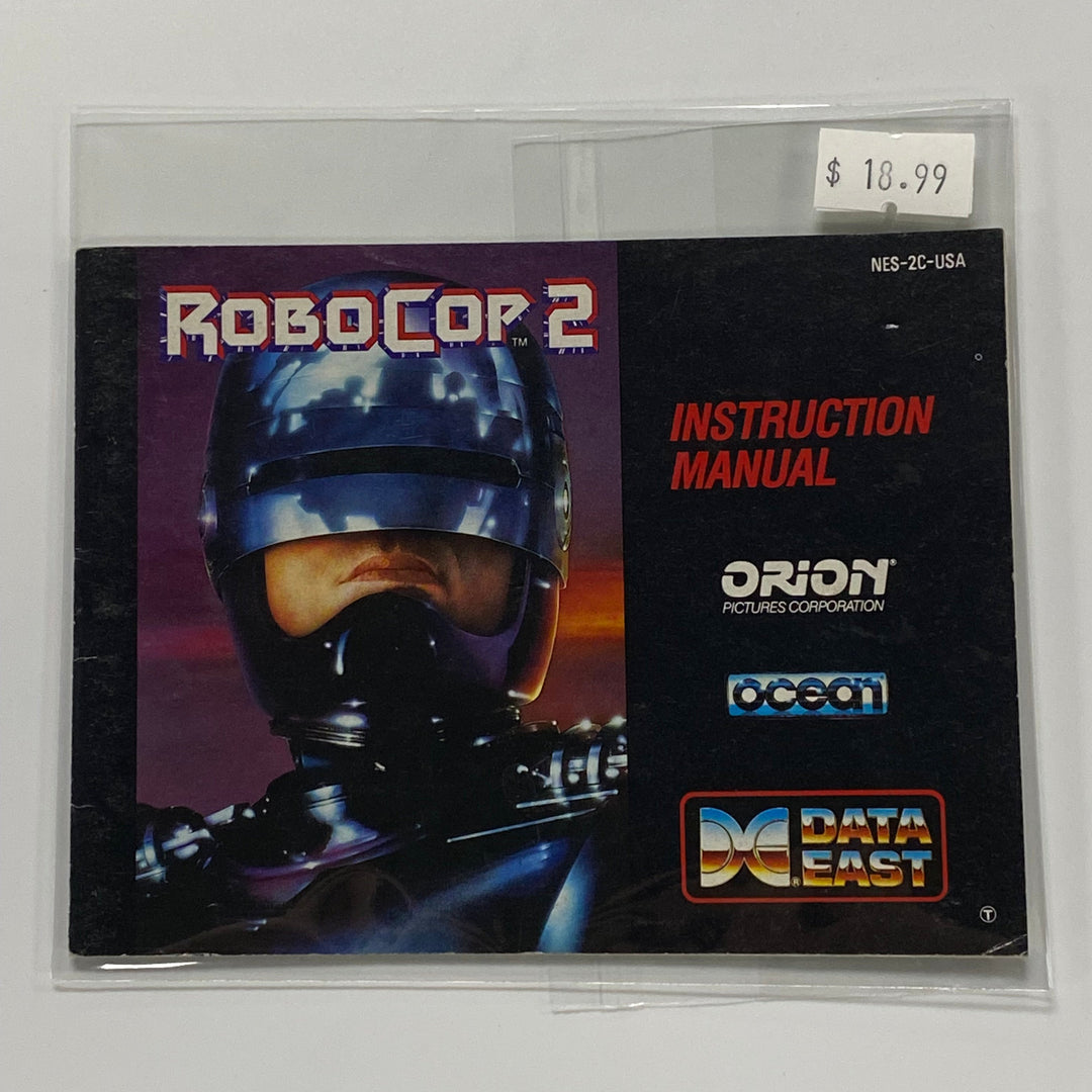 RoboCop 2 NES-2C-USA NES MANUAL ONLY MO7226