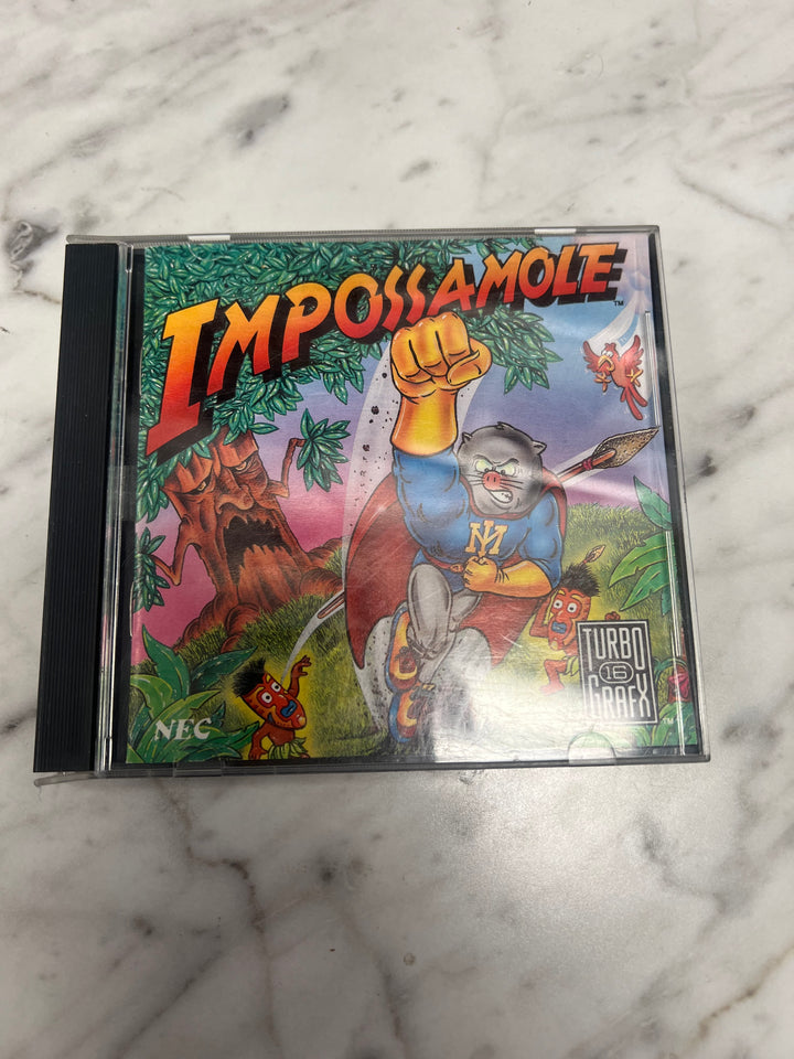 Impossamole for Turbografx 16 Case and manual ONLY CO92524