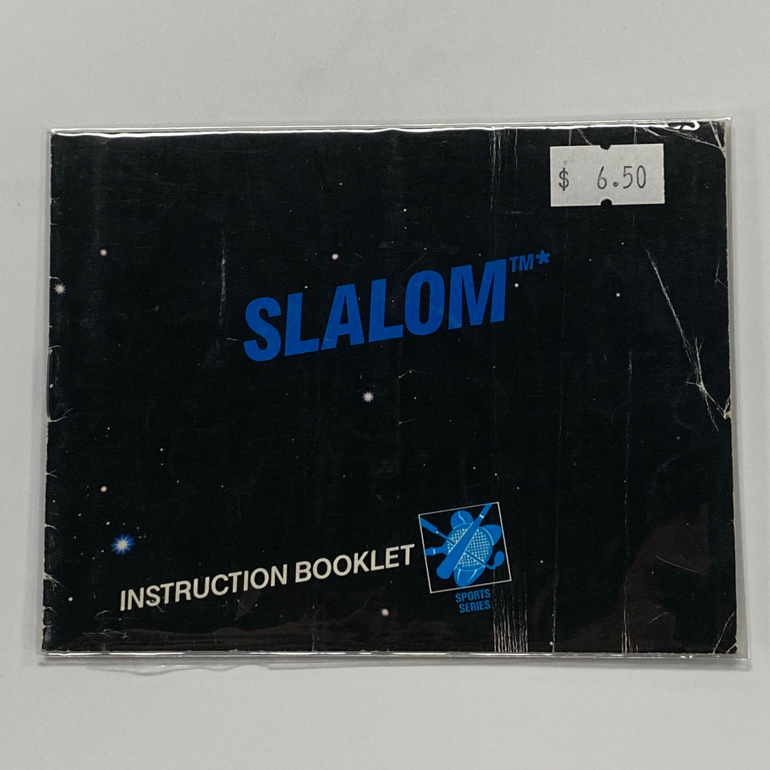 Slalom NES MANUAL ONLY MO7226