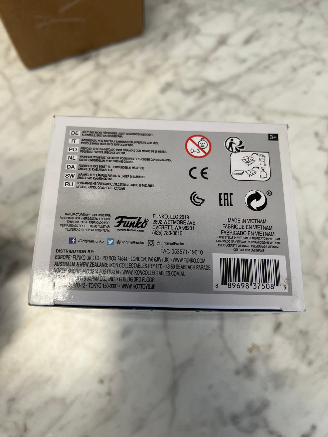 Funko Pop! Nick Fury with Goose the Cat #447 Captain Marvel Collector Corps FP1231