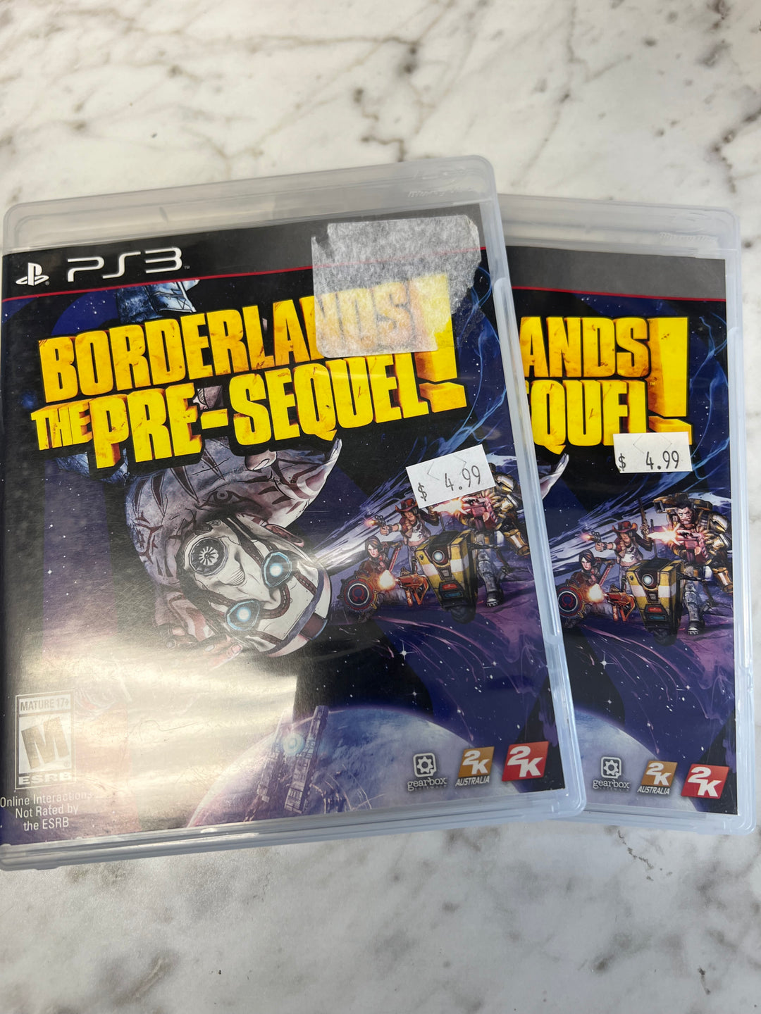 Borderlands the Pre-Sequel for Sony Playstation 3 PS3 in case. Tested and Working.     DO61224