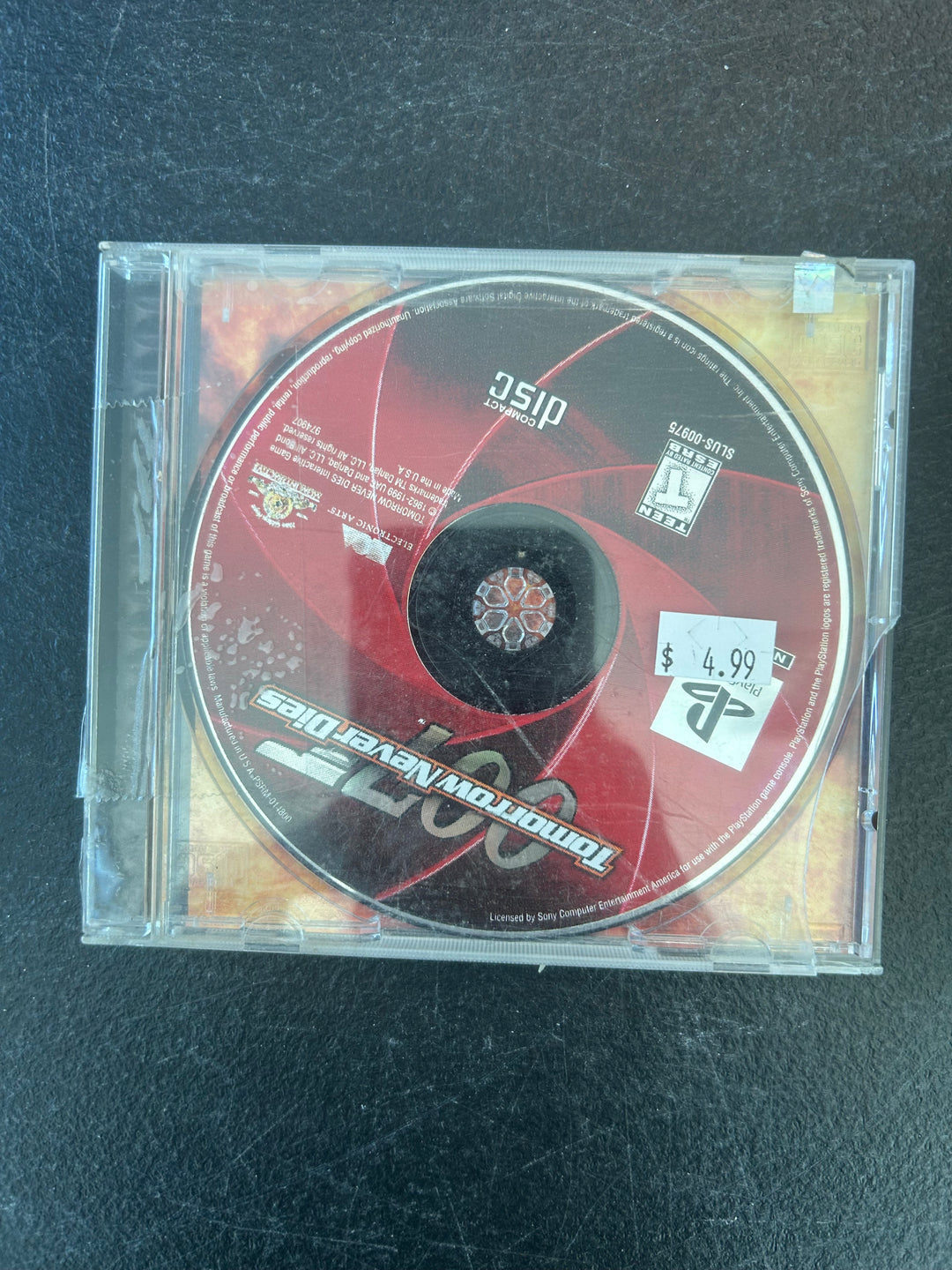 007: Tomorrow Never Dies - PS1 D53025