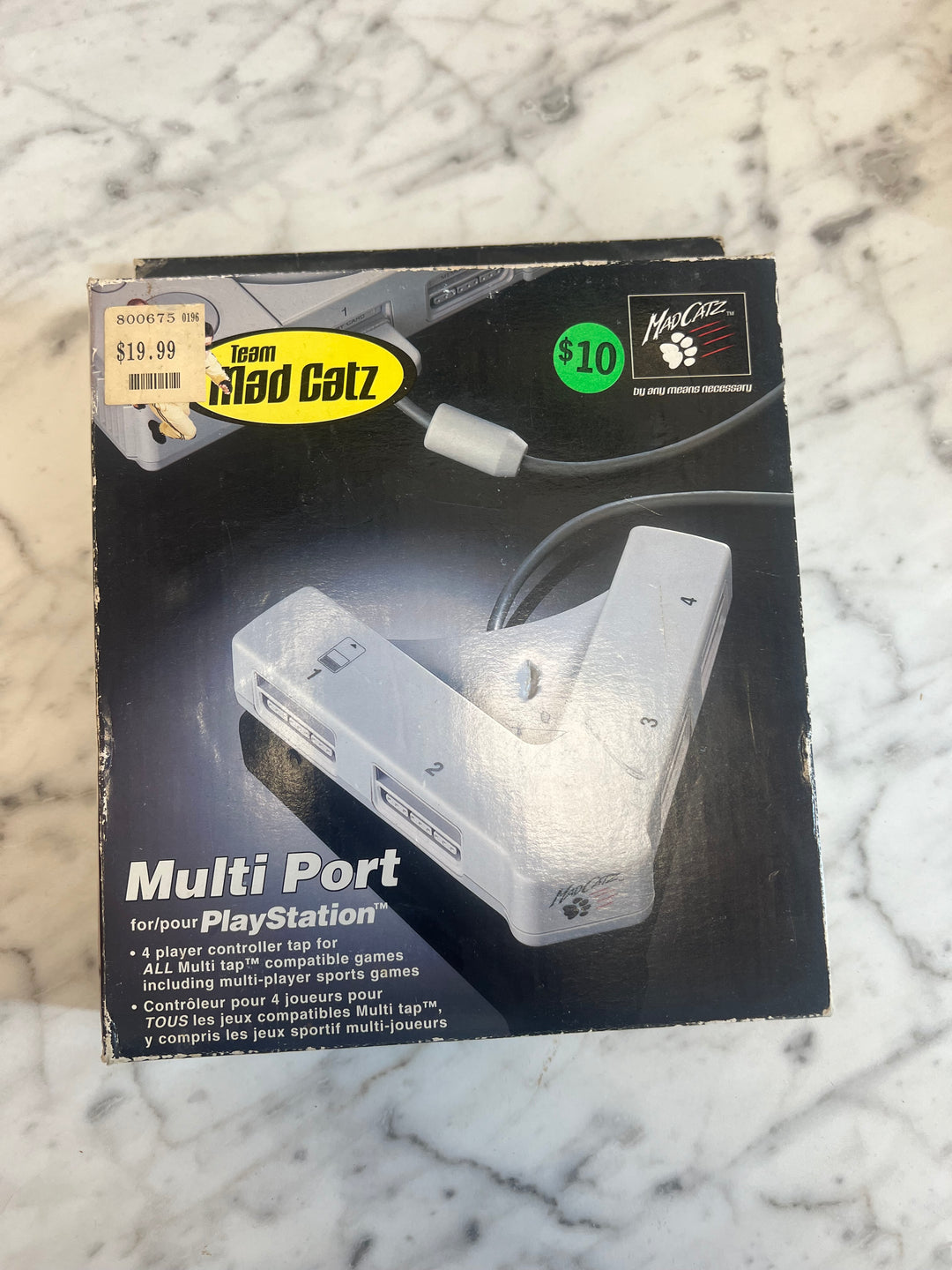 Mad Catz Multi Port Multi Tap for Playstation PS1 in box DO71424