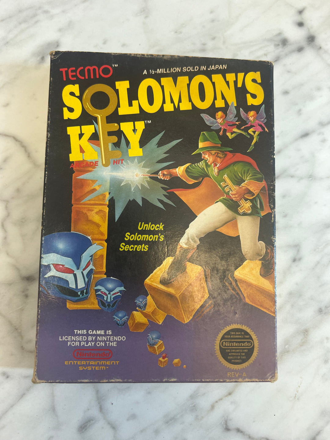 Solomon's Key for NES Nintendo Entertainment System Box only  DO71424