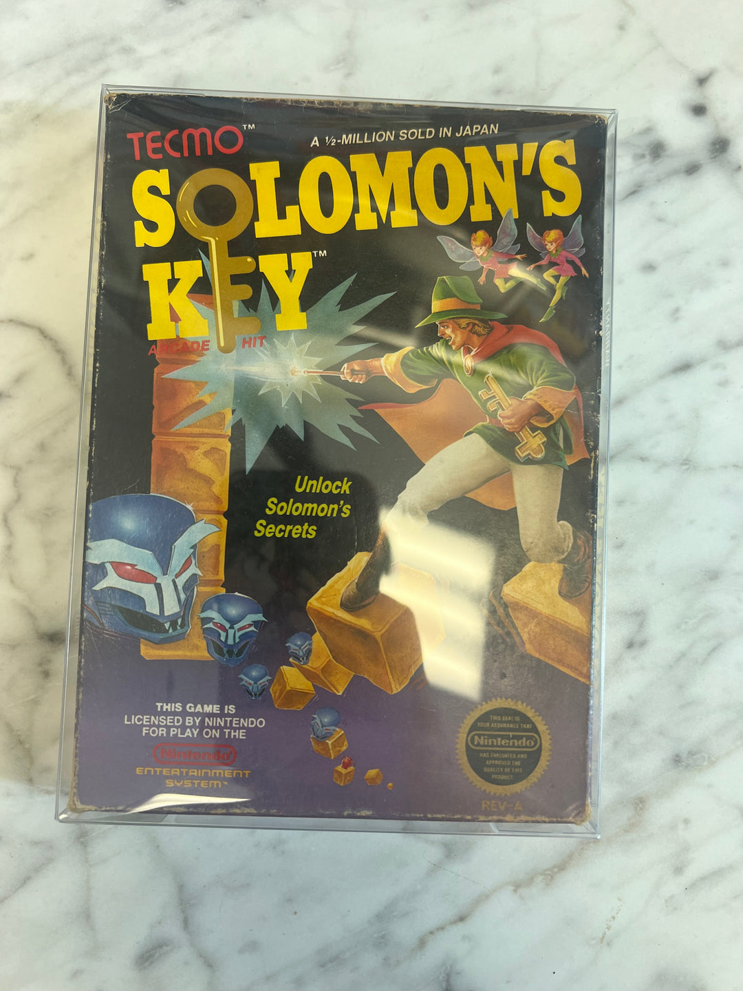 Solomon's Key for NES Nintendo Entertainment System Box only  DO71424