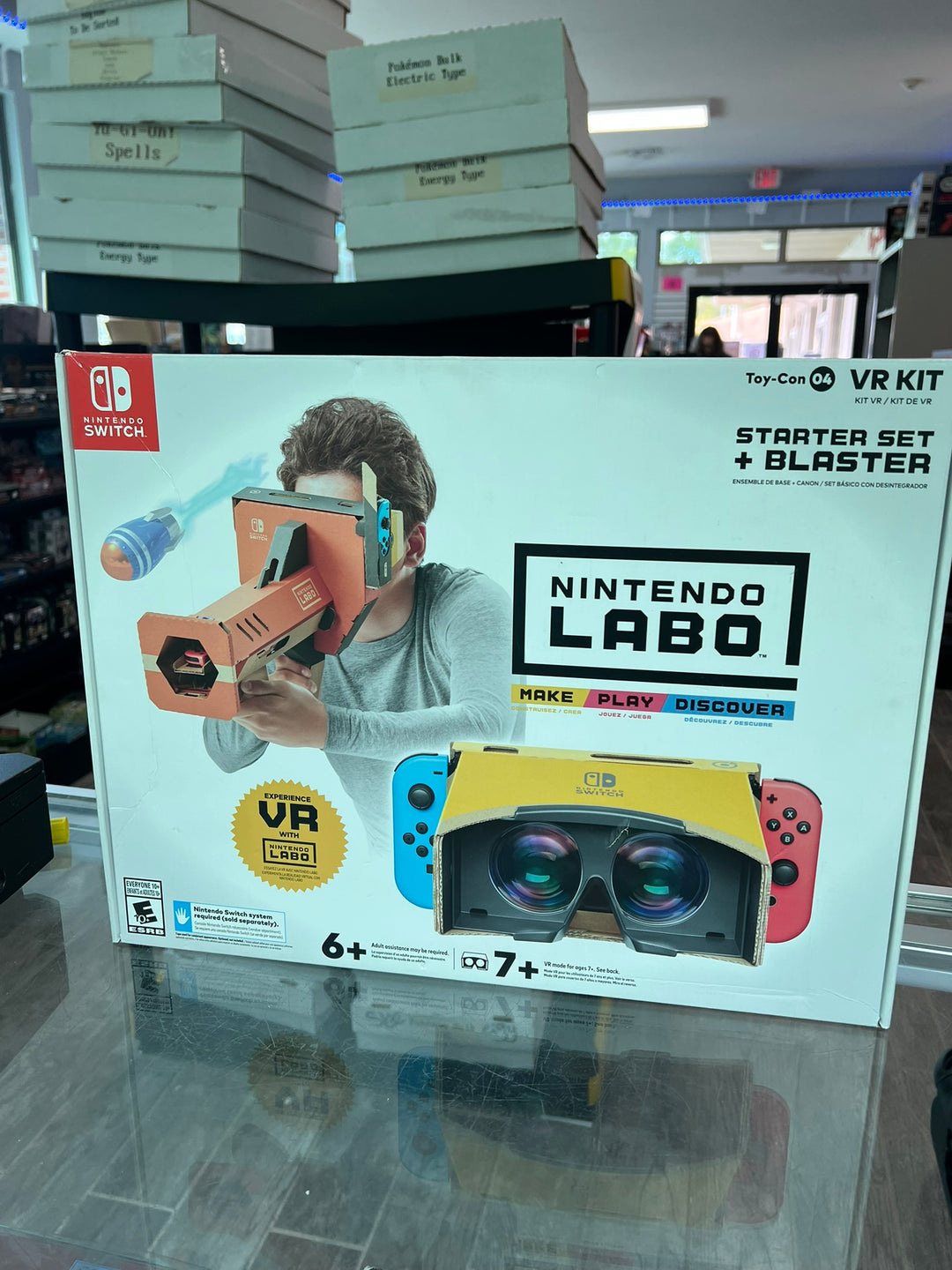 Nintendo Labo Toy-Con 04 VR Kit Starter Set + Blaster Nintendo Switch (Sealed New, STORE PICKUP ONLY) SP82526