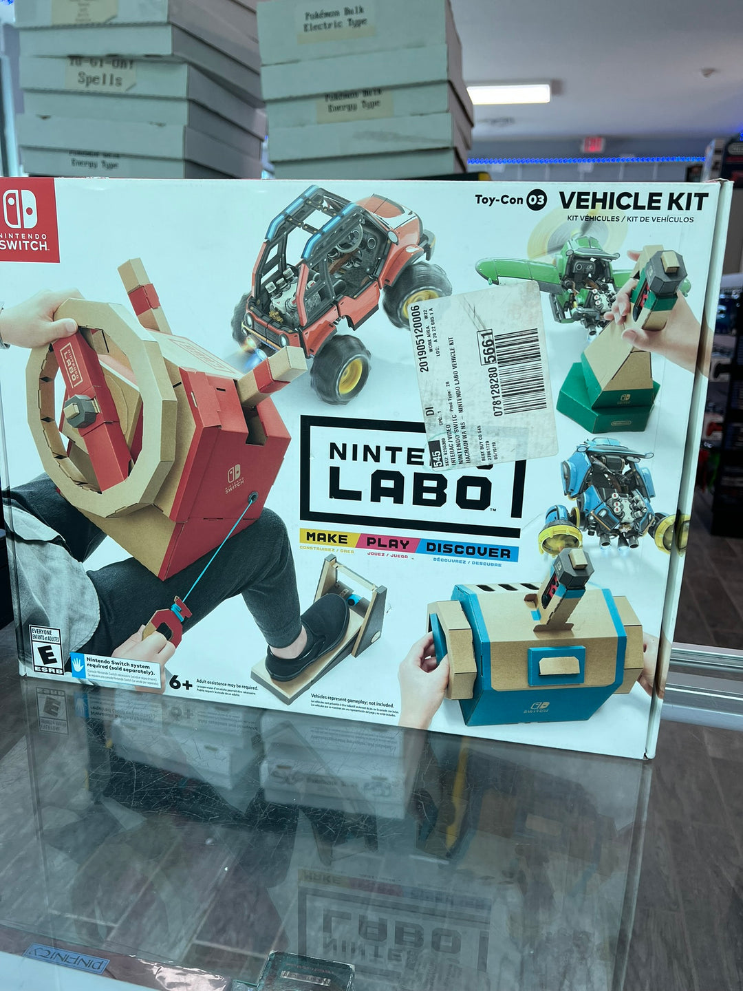 Nintendo Labo Toy-Con 03 Vehicle Kit Nintendo Switch (Sealed New, STORE PICKUP ONLY) SP82526