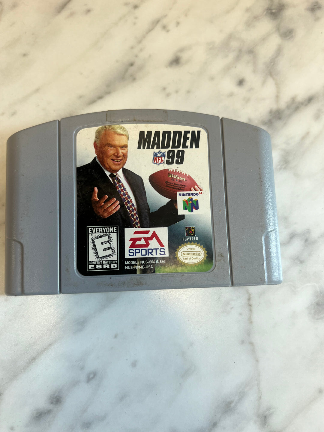 Madden NFL 99 for Nintendo 64 N64 DO71424