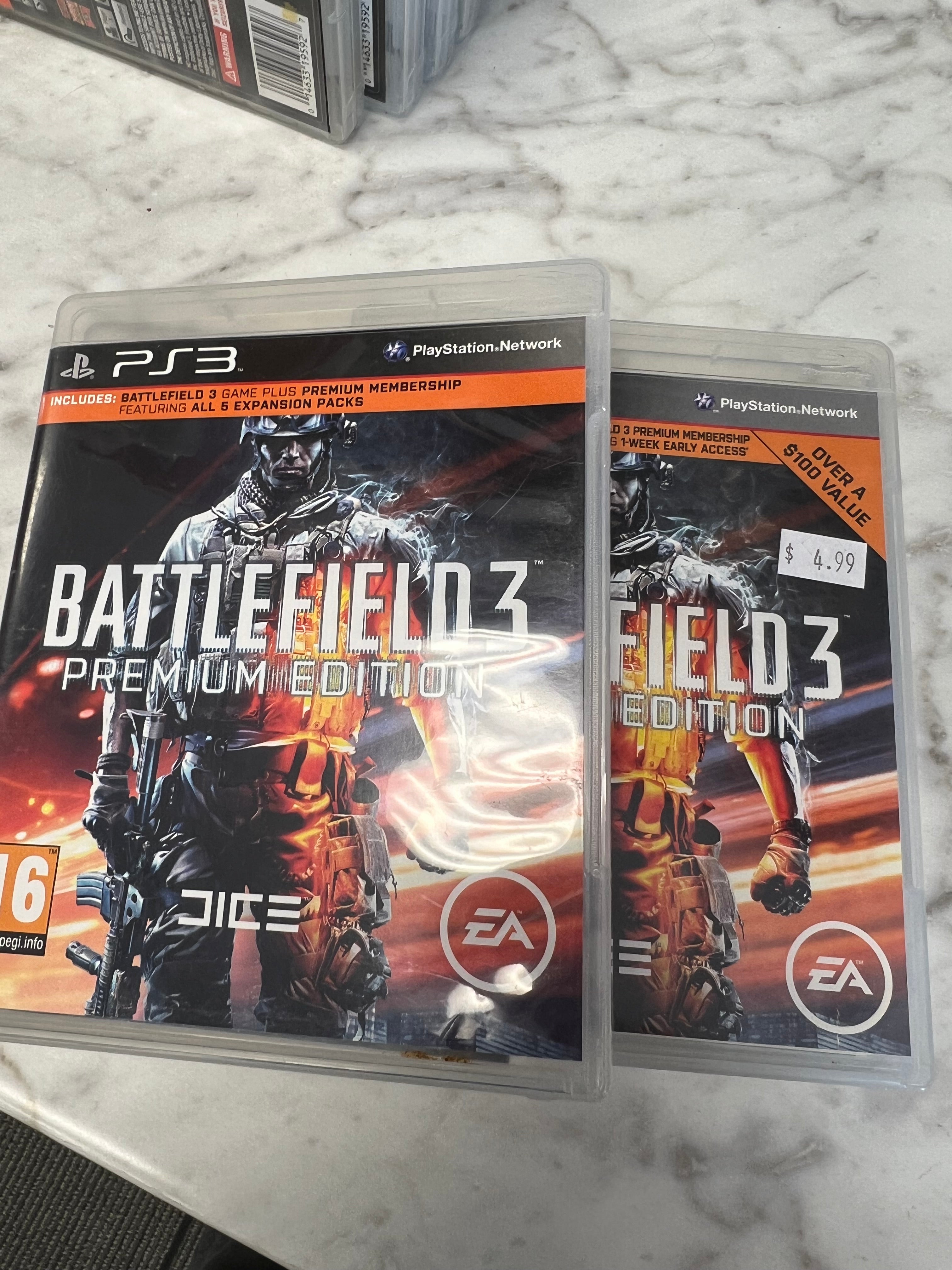 Battelfield3 limited edition offers for PlayStation 3