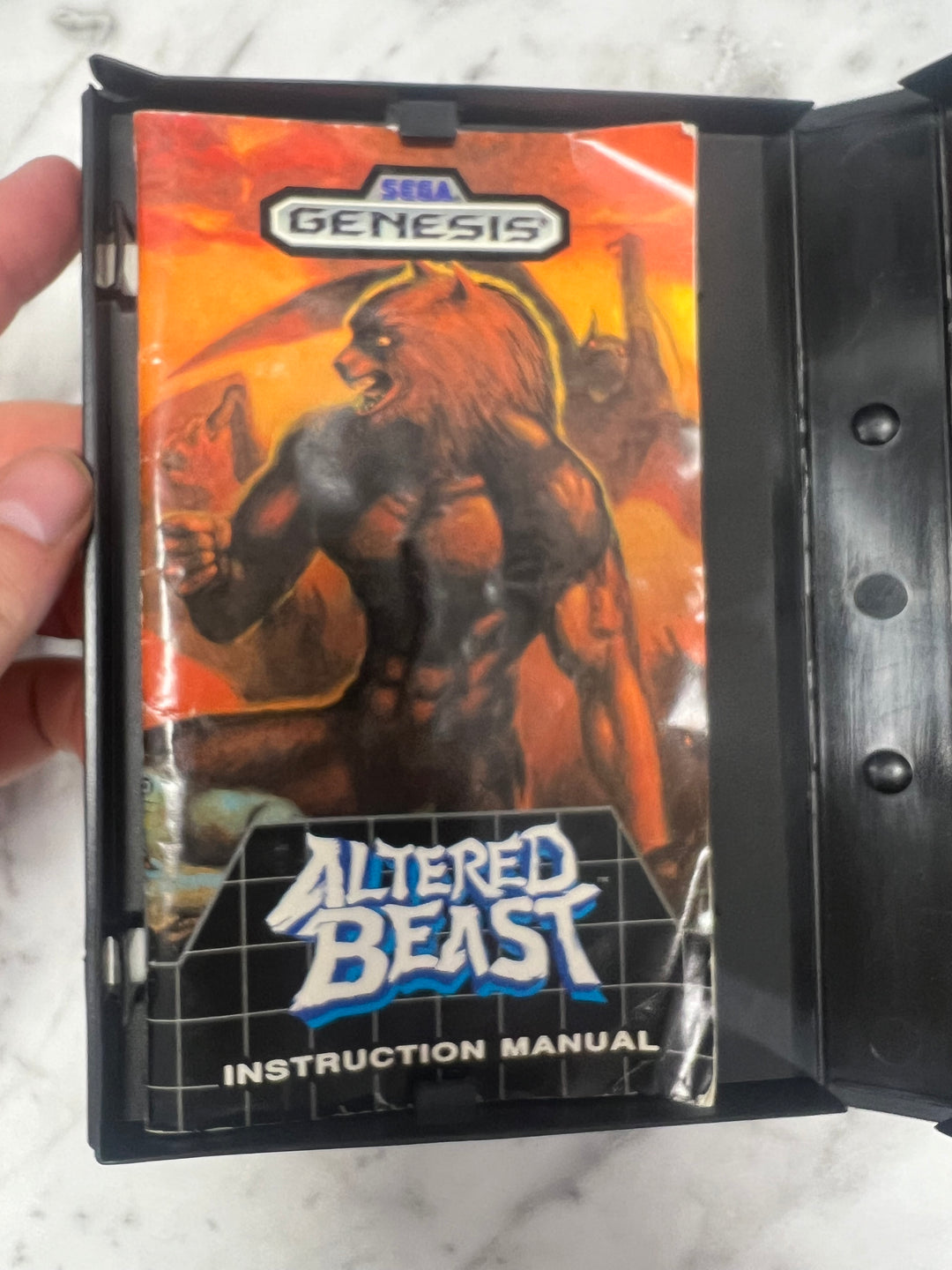 Altered Beast for Sega Genesis Case and Manual Only CO92624