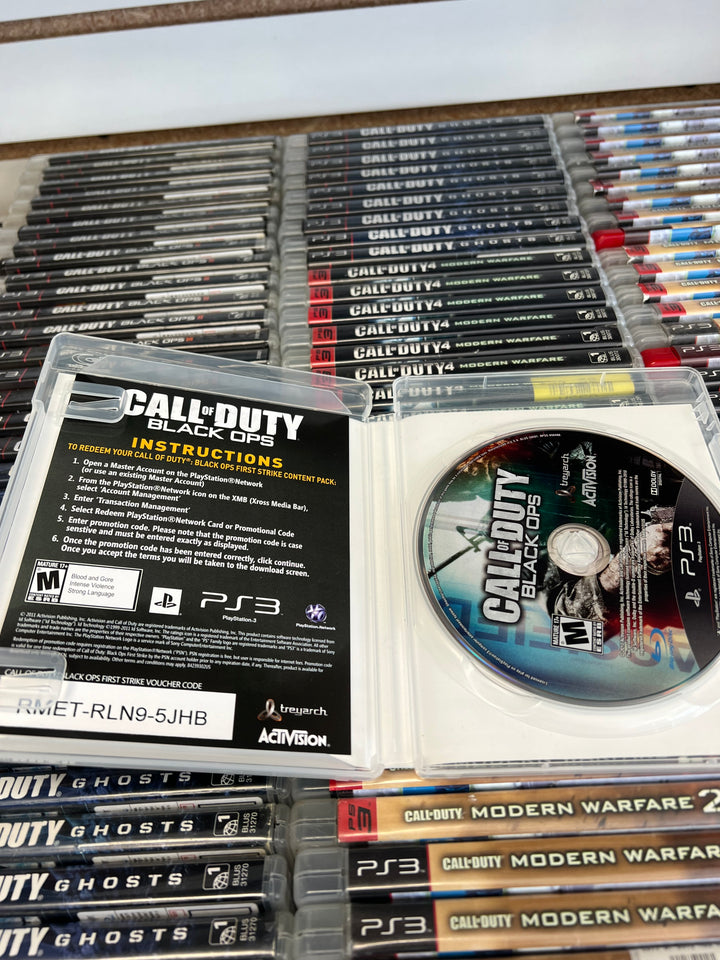 Call of Duty Black Ops for Sony Playstation 3 PS3 in case. Tested and Working.     DO61224