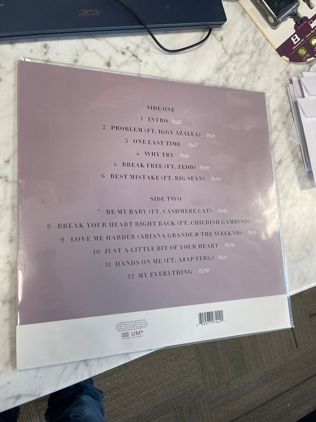 Ariana Grande - My Everything (NM) Condition Vinyl Record VR2925