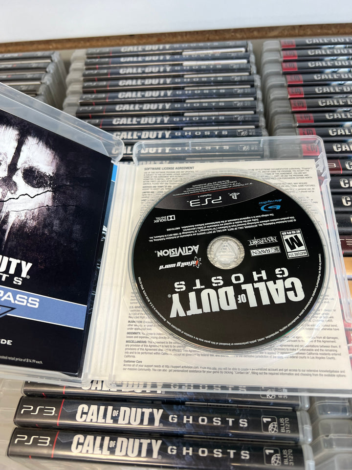 Call of Duty Ghosts for Sony Playstation 3 PS3 in case. Tested and Working.     DO61224