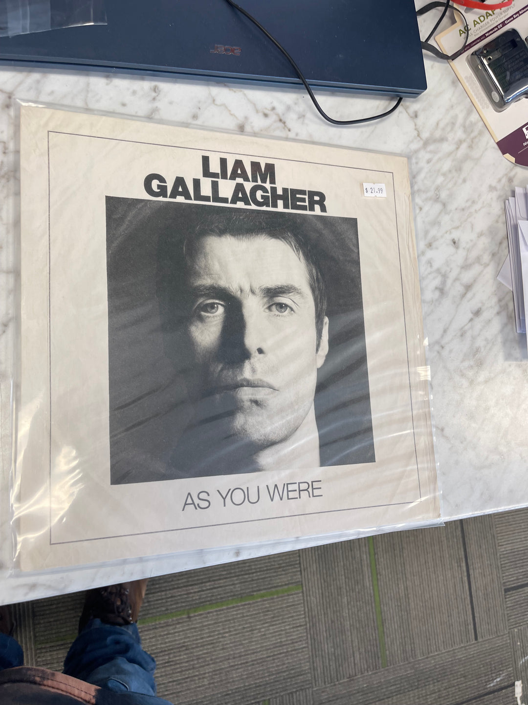 Liam Gallagher - As you were (NM) Condition Vinyl Record UVR82825